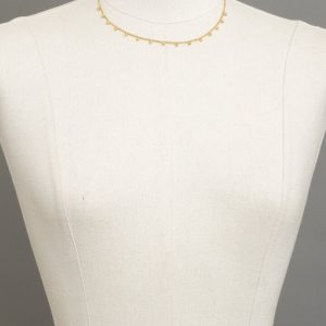 COLLANA DORATA CON PENDENTI