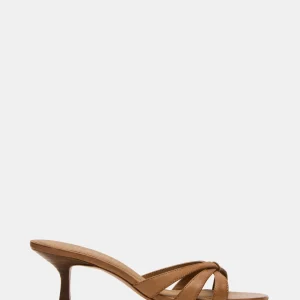 Cary Sandalo Camel Pelle